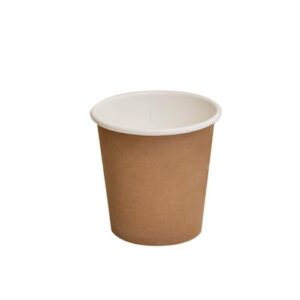 4 Oz Brown Single Wall Cup