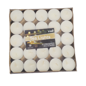 4 Hrs Tealight Candle (50 Pcs)
