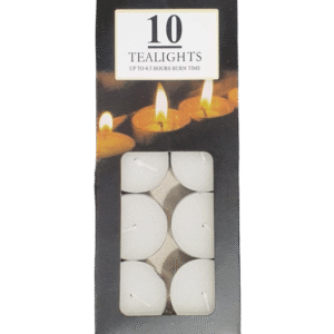 4 Hrs Tealight Candle (10pcs)