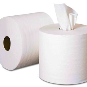 1 Ply Centre Pull Feed Roll Towel 4 Rolls