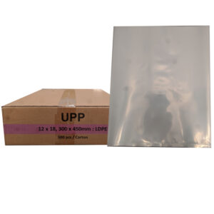 LDPE 12 x 18" (300 x 450mm) Bags 500 Pcs