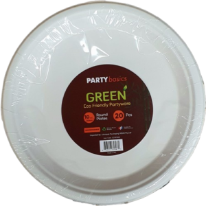 10" (260mm) Round Plate 20 Pcs x 20 Pks