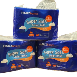 3 Ply Toilet Rolls 48 Rolls