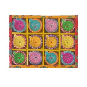 12 PC SMALL DIYA EKV BOX