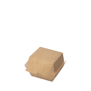 Brown Burger Box