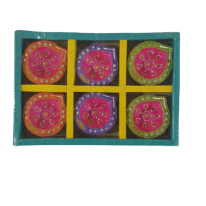 6 PC SD DIYA BOX